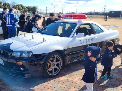 パトカーの画像