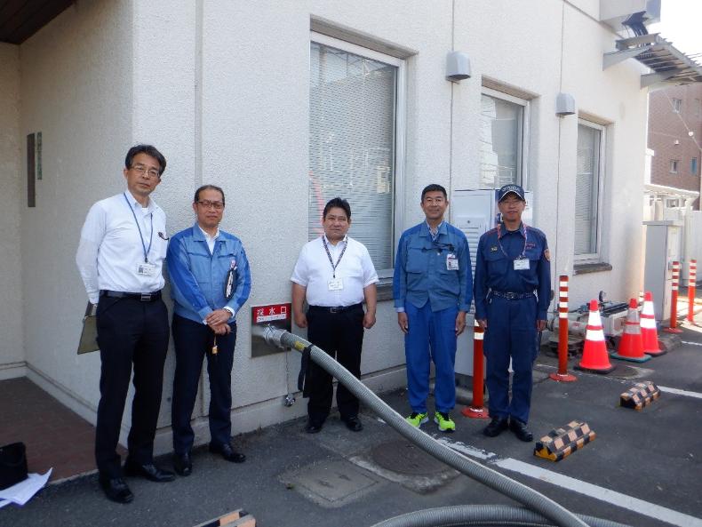 東京電力パワーグリッド株式会社熊谷支社及び市担当者による現地確認