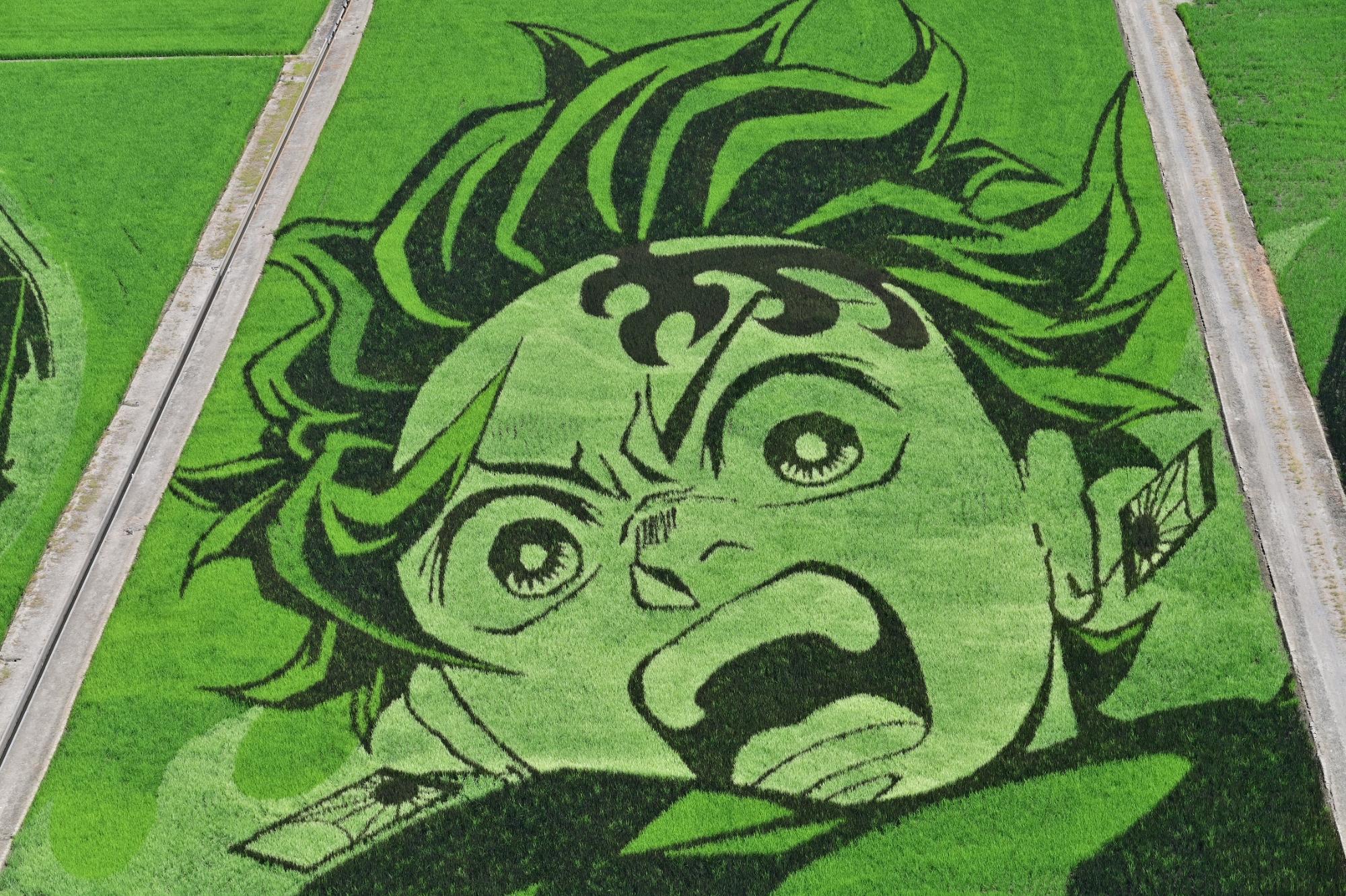 炭治郎の顔