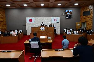 議場体験