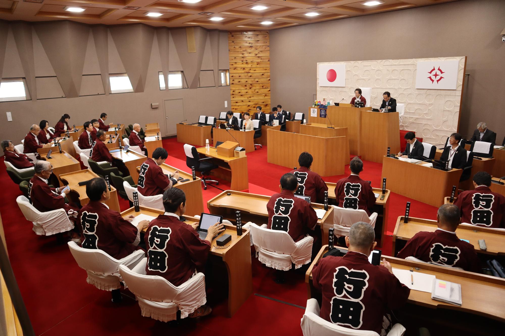 令和8年議場