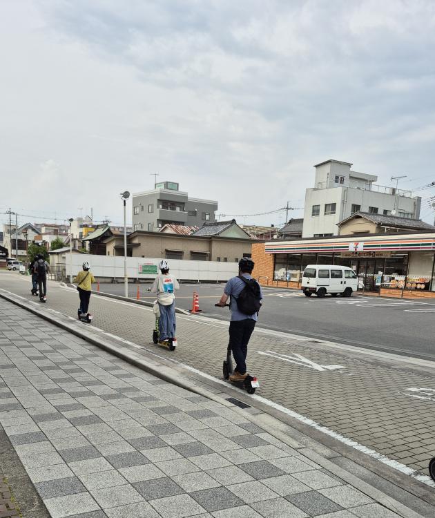 電動キックボードツアー
